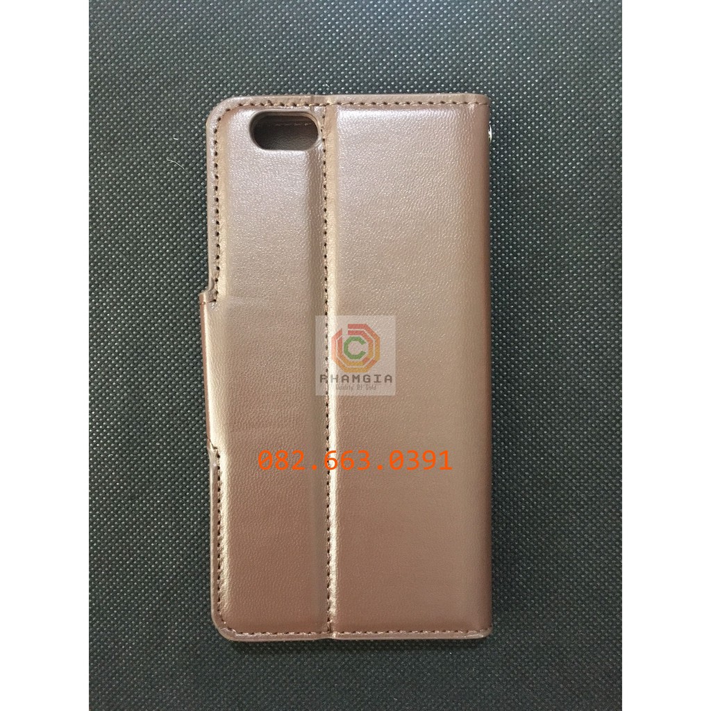 Bao da có nắp gập chống đỡ xem phim Iphone 6G