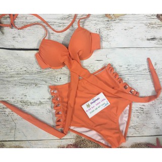 HOTSet bikini cam cạp caoSieu HOT