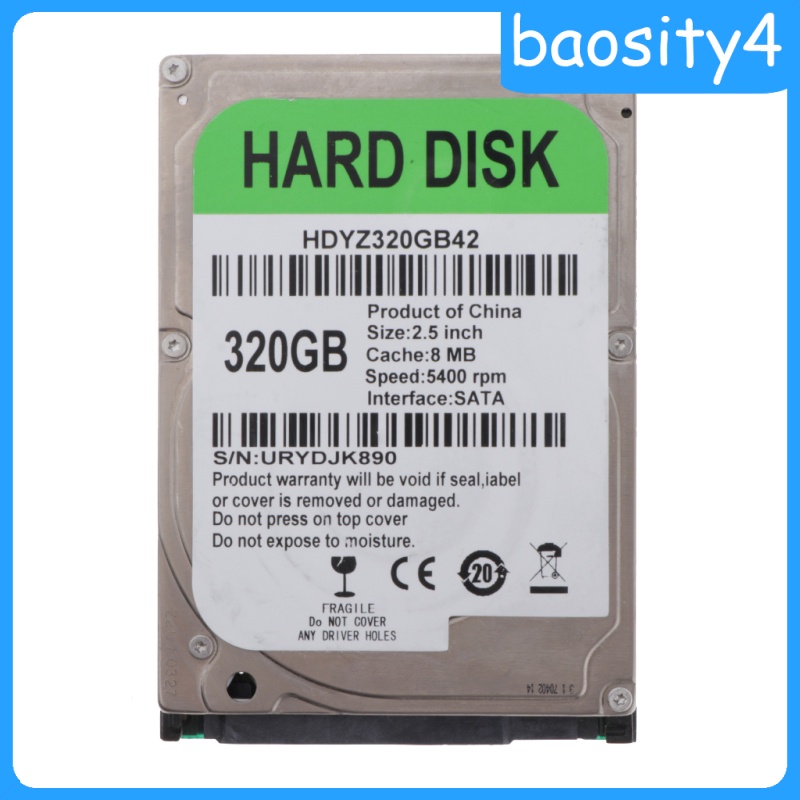 Ổ Cứng Laptop Universla4 2.5 Inch 320gb Sata 2 8m 5400rpm | BigBuy360 - bigbuy360.vn