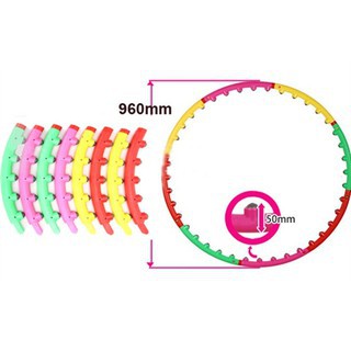 Vòng Lắc Eo Hula Hoop, Vòng Lắc Eo Giảm Mỡ Bụng, Thon Eo