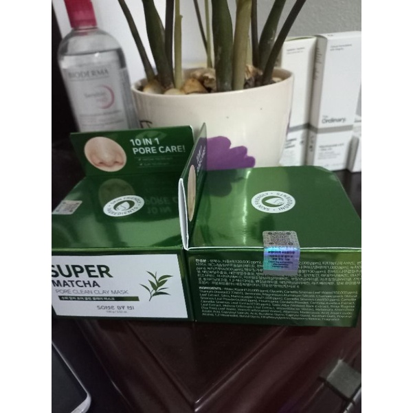 Mặt Nạ Đất Sét Trà Xanh SOME BY MI Super Matcha Làm Sạch Lỗ Chân Lông 100g