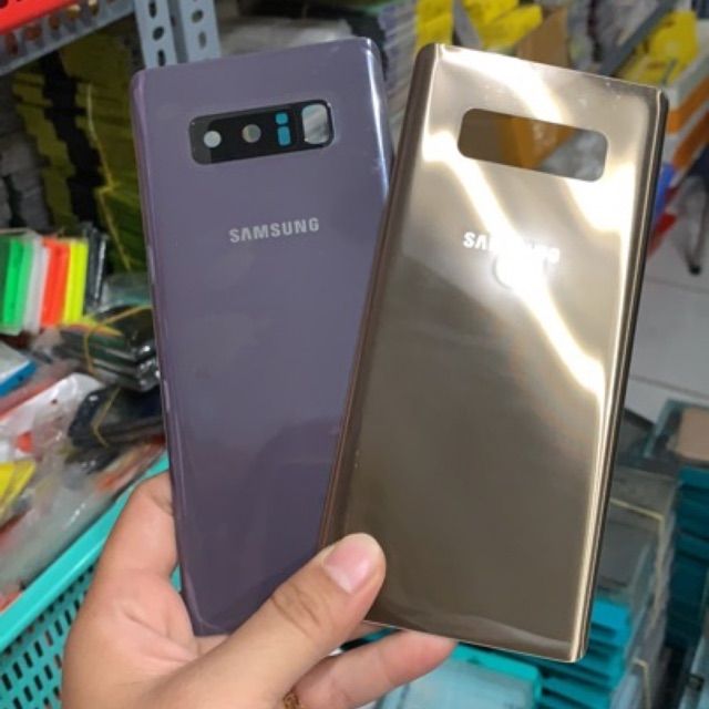 Nắp lưng kính Samsung Galaxy Note 8/ N950 full keo xịn mới 100%