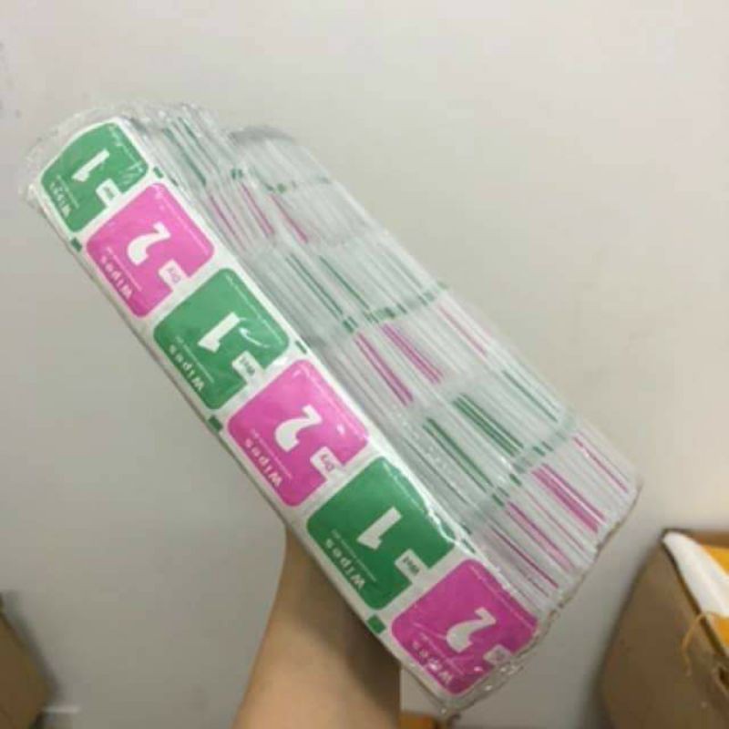 [GIÁ SỈ] 500 Miếng Lau Điện Thoại - Ipad - 1 Lau Ướt 2 Lau Khô