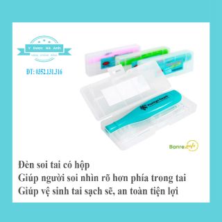 (CHÍNH HÃNG) Đèn soi tai cho cả gia đình có hộp đựng