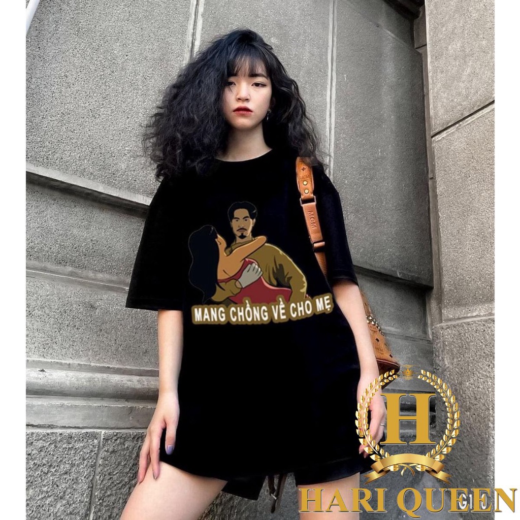 Áo Thun Tay Lỡ Free size Mang Chồng Về Cho Mẹ Cực Hot HARI