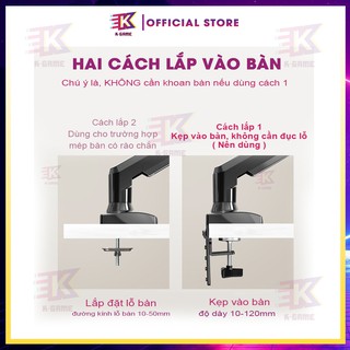 GIÁ TREO MÀN HÌNH NorthBayou CHÍNH HÃNG F100A 22 - 35 inch - Tải trọng 9kg - 12kg