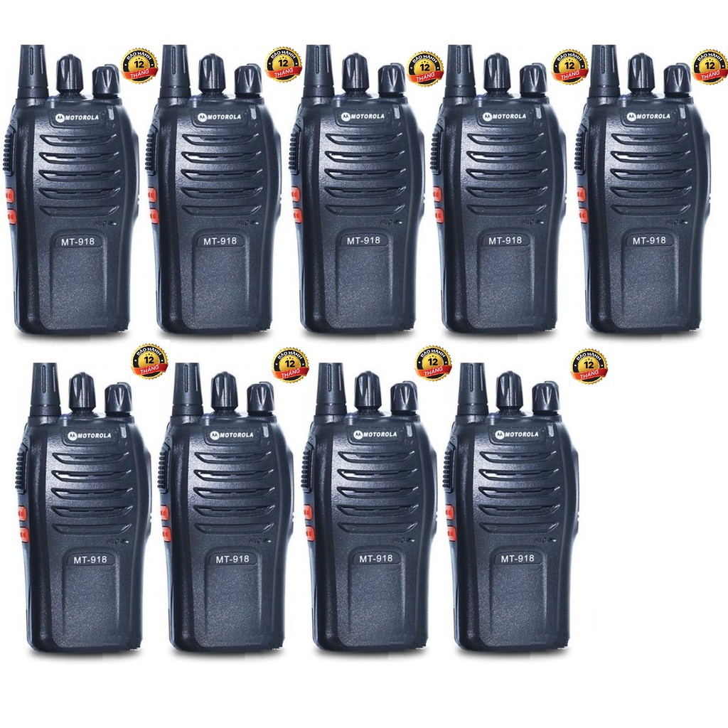 Bộ 9 Bộ đàm Motorola MT918