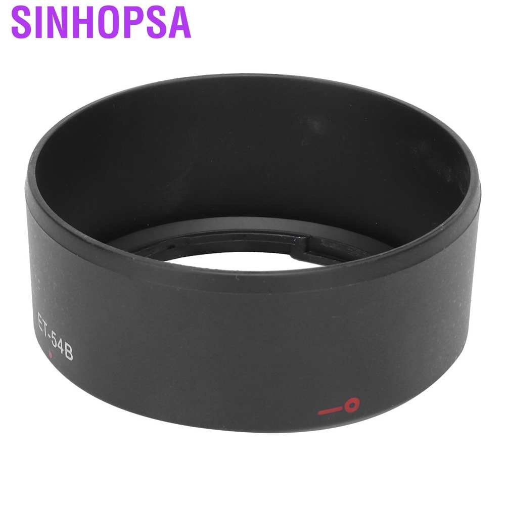 Sinhopsa len accessories camera part ET‑54B Durable Lens Hood Reversible for Canon EF‑M 55‑200mm F/4.5‑6.3 IS