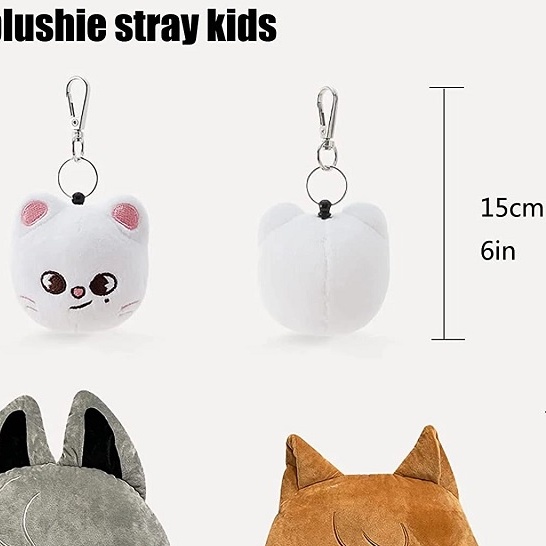 Móc Khóa Thú Nhồi Bông Dễ Thương Cho Fan Của Kpop Stray Kids