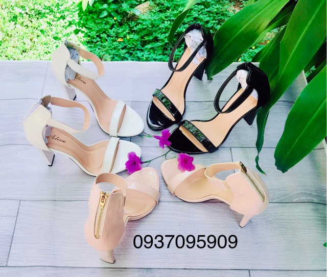 ( Hình Thật ) Sandan Cao Gót Vuông 11P - VNXK Cao Cấp - Full Size 34-40 | BigBuy360 - bigbuy360.vn