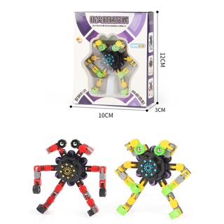 (MỚI) Con quay đồ chơi Fidget Spinner phát sáng -SOU
