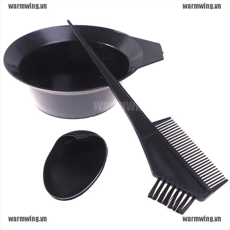 Bộ 8 Dụng Cụ Tô Nhuộm Tóc Gồm Bát + Găng Tay + Lược + Tô Đựng Thuốc Nhuộm Tóc Tiện