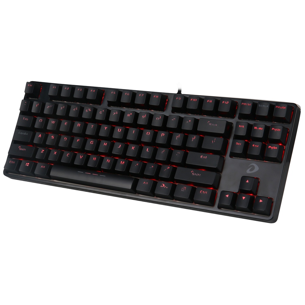 Bàn Phím Cơ Chuyên Gaming Có Dây Dareu EK87 Blue Switch 87 Black NEW 100% Chính Hãng- Hoàng Long Computer