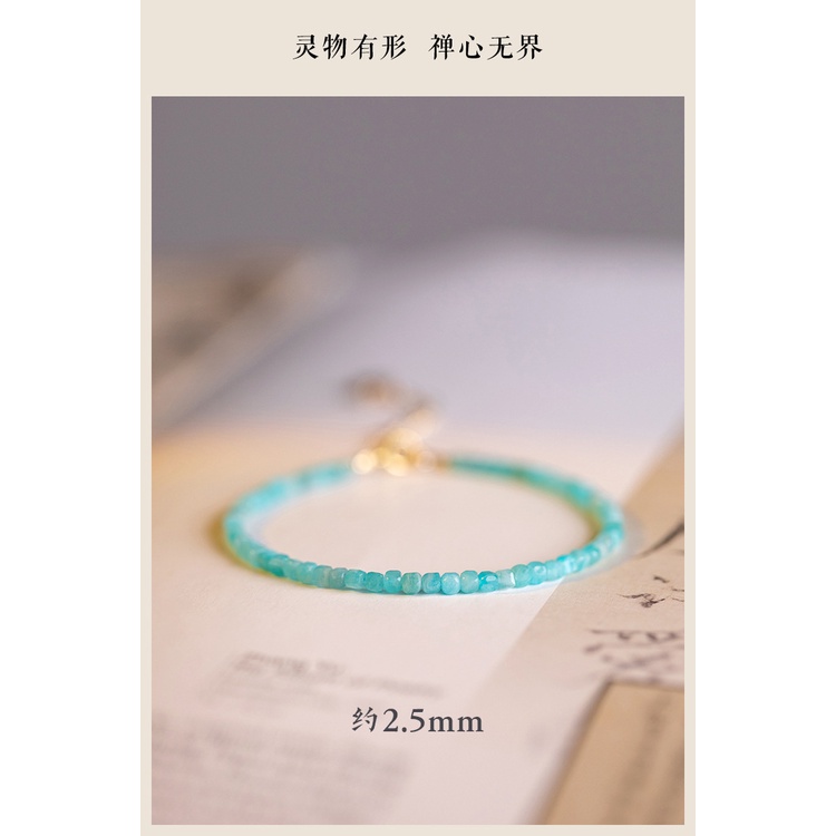 [Hàng Mới Về] Vòng Tay Đính Đá Tianhe Đơn Giản Dễ Thương Dành Cho Nữ