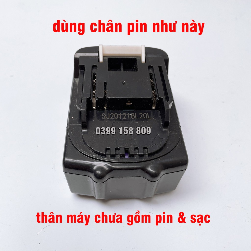 Thân máy khoan bê tông Dùng Pin 18V Trung Quốc