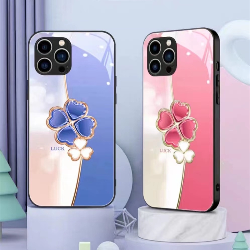 Ốp Điện Thoại Mặt Kính In Hình Gấu Cho iPhone 14 / 14pro / 14plus / 14promax / 13 / 12 / 11 Pro Max / X / XSmax / XR / 8 7 Plus