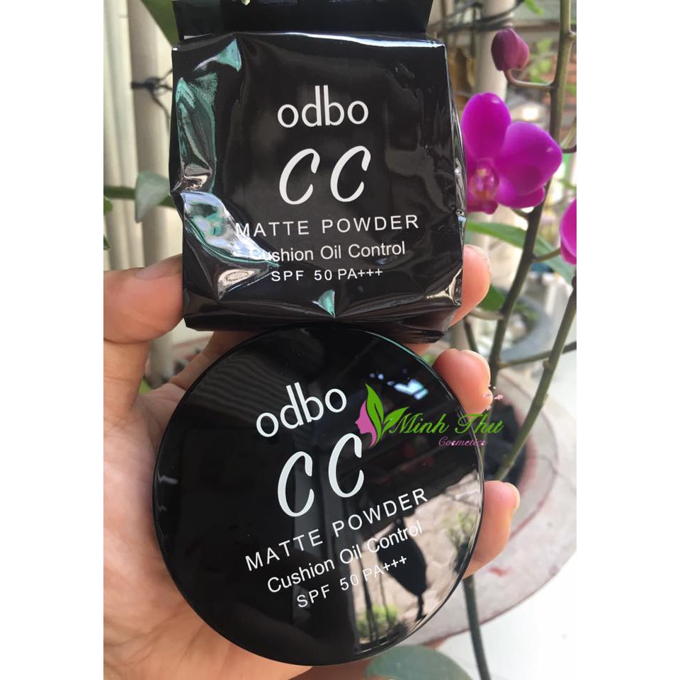 Phấn nước CC Odbo Cushion Matte Powder Oil Control