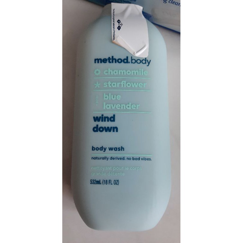 DẦU TẮM HIỆU METHOD BODY WASH 532ML MÙI WIND DOWN từ mỹ