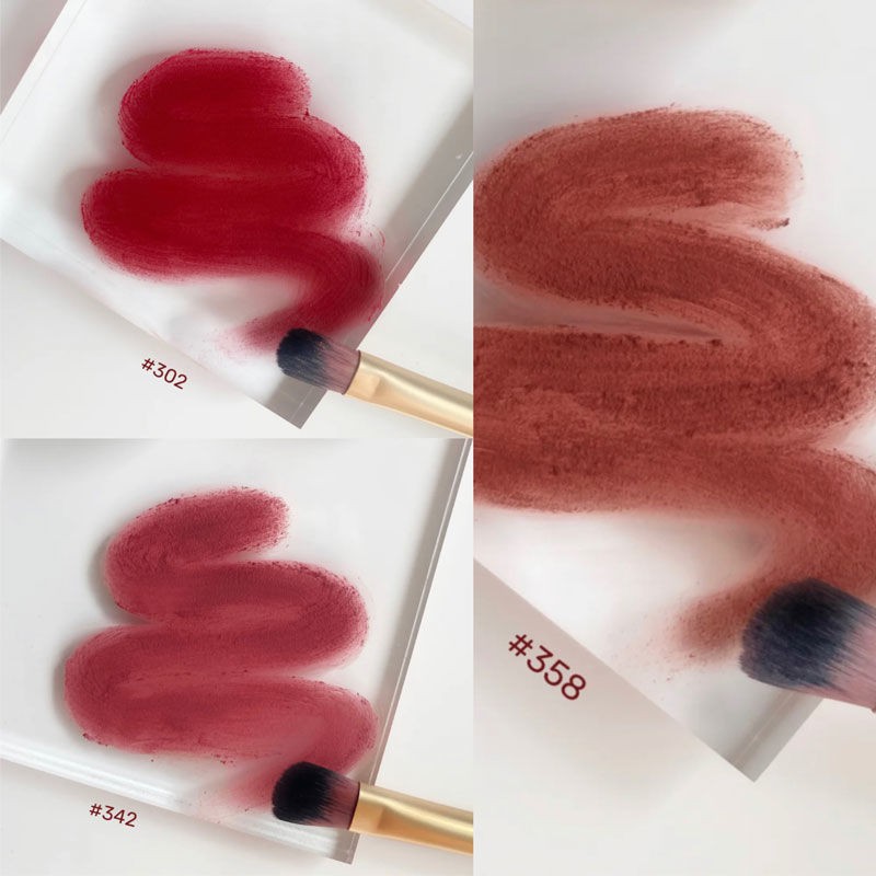 Son Môi Kiêm Má Hồng Dạng Hũ 2in1 Zuk Misty Lipstick Mashed Potato Tặng Kèm Cọ