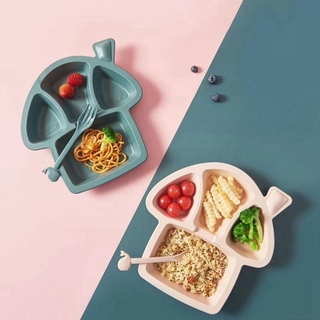 Bộ 4 Dụng Cụ Ăn Uống Hình Hoạt Hình Xinh Xắn Dành Cho Bé
