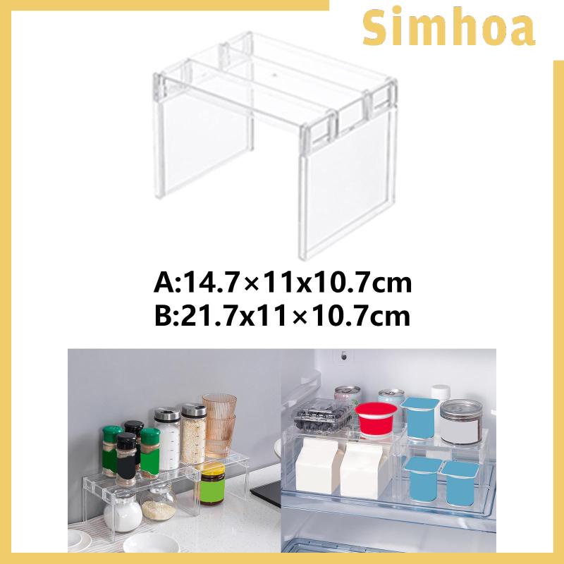 [SIMHOA] Kệ Đựng Tủ Đông Trong Suốt Dễ Dàng Lắp Đặt Và Trưng Bày Cho Quầy Bartop