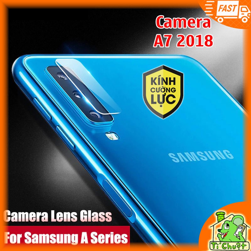 Kính Cường Lực chống trầy Camera Samsung A7 2018