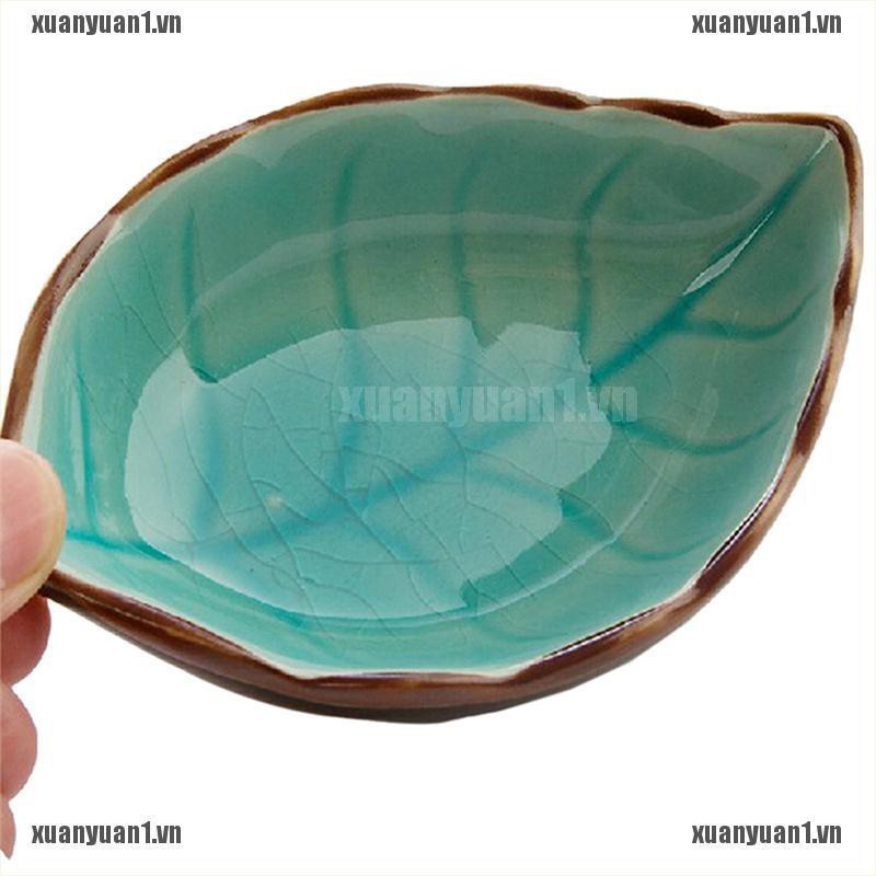 [XUANYUAN1] Đĩa Sứ Đựng Gia Vị / Giấm Cho Nhà Bếp