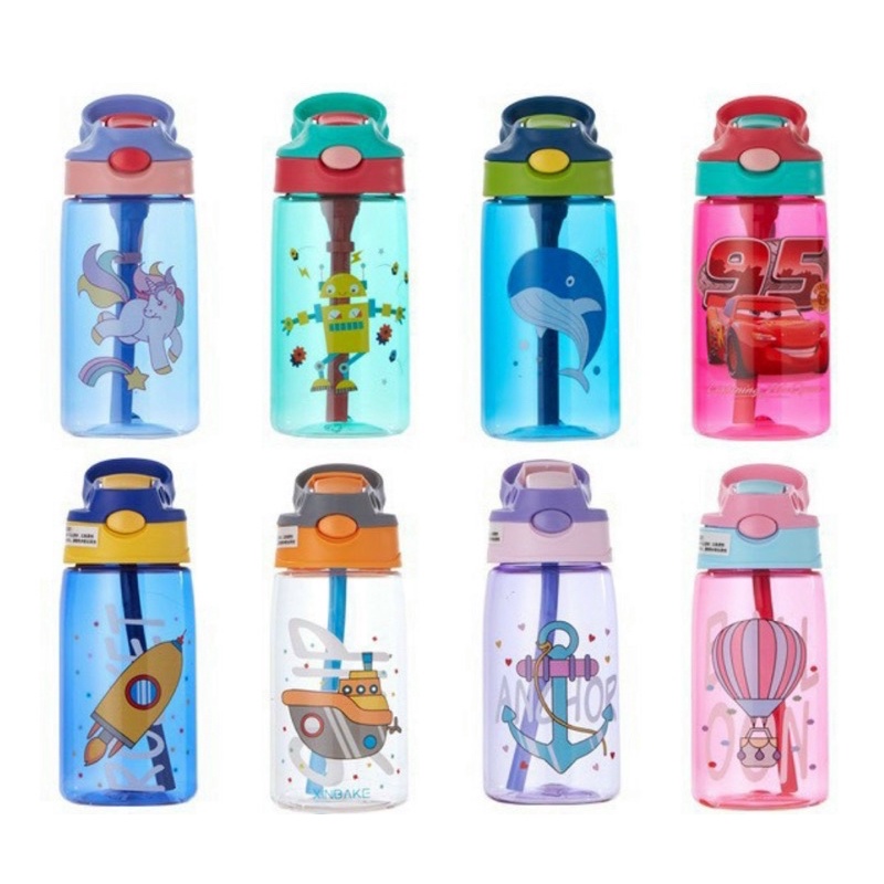 Bình nước cho bé 480ml hình nghộ nghĩnh