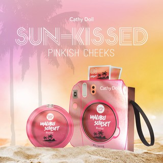 [Có sẵn - Chính hãng - Ship siêu tốc] CATHY DOLL - Phấn Má Hồng Malibu Sunset Blusher