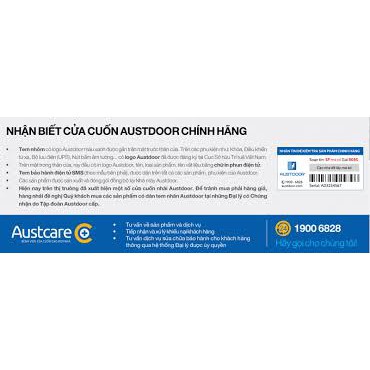 Bộ đảo chiều khi gặp vật cản Austdoor cho cửa cuốn