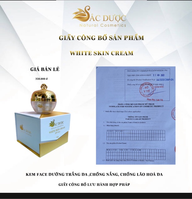 KEM FACE SẮC DƯỢC