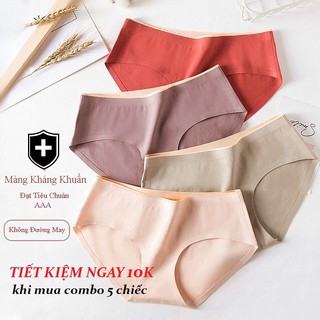 Quần lót cotton không đường may, quần lót nữ không viền xuất Nhật QC//57