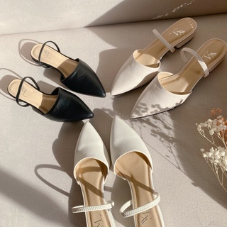 Sandal bít mũi đế thấp - yume g0002