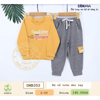 [Dokma] Bộ cổ tròn dài tay DMB352