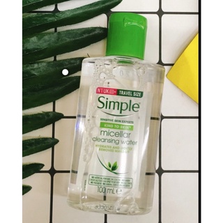 Nước Tẩy Trang Simple Micellar Cleansing Water 100ml