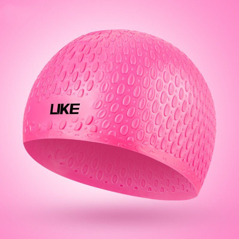 Mũ bơi Nón bơi silicon nam nữ trẻ em thể thao chống thấm nước có thể dùng cho tóc dài MB802