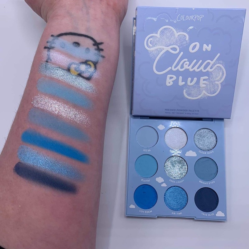 Phấn Colourpop 9 ô màu Cloud Spun, Lilac, Mint, On Cloud Blue  KHÔNG HỘP | BigBuy360 - bigbuy360.vn