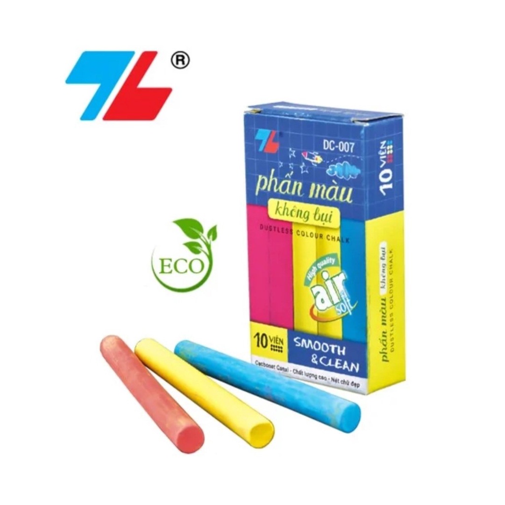 Phấn màu không bụi Thiên Long DC-007  hàng có kiểm tra chất lượng và an toàn