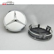 Nắp Đậy Trục Bánh Xe Bằng Nhôm 75mm Cho Mercedes Benz Samsung CLA C300 250 A180 Benz GLB W205 W118 W177 AMG
