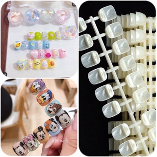 Móng mẫu vuông , móng mẫu học vẽ nail