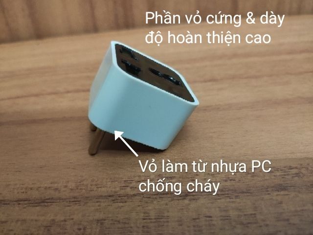 Phích cắm chuyển 3 ra 2, Phích nối đa năng 2 ra 3 chân OMINSU chất lượng cao