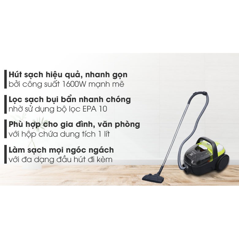 Máy hút bụi Electrolux Z1231 1600W