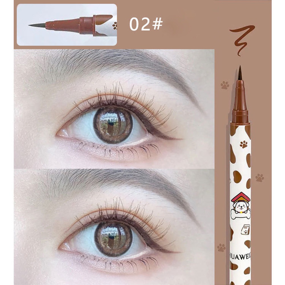 Bút Kẻ Mắt Trang Điểm Chống Nước Không Nhòe Tiện Dụng Dành Cho Người Mới Bắt Đầu