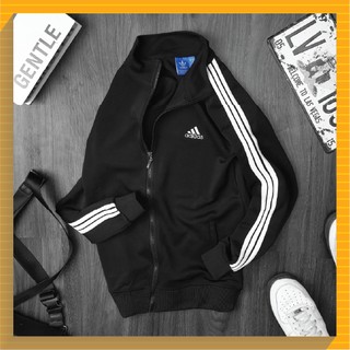 Áo Khoác Thể Thao Nam [ĐƯỢC ĐỔI TRẢ] Mẫu 3Sọc, Vải Thun Poly 2 Da, Bảo Hành 3 Tháng.