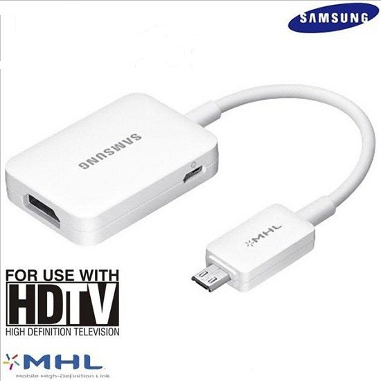 Cáp MHL trình chiếu điện thoại lên TV