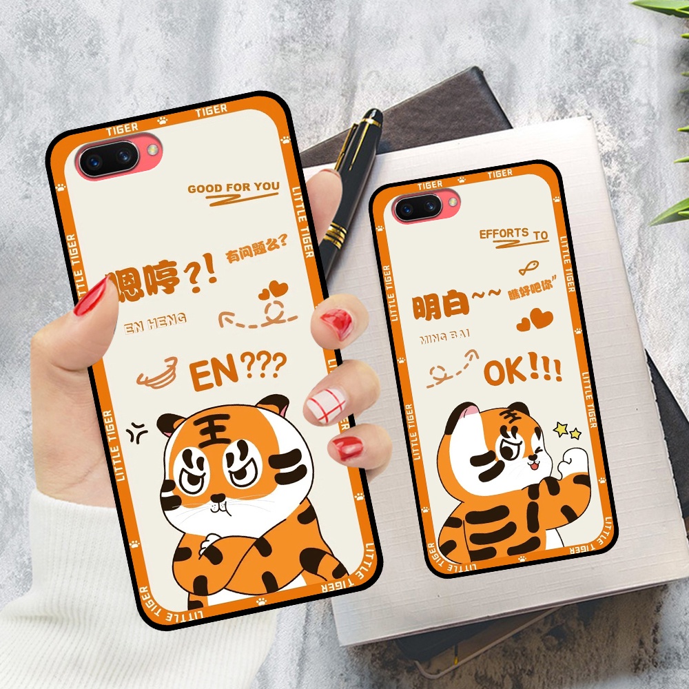 Ốp Oppo A3s / A1k in hình cặp đôi doremon, hổ, khủng long dễ thương