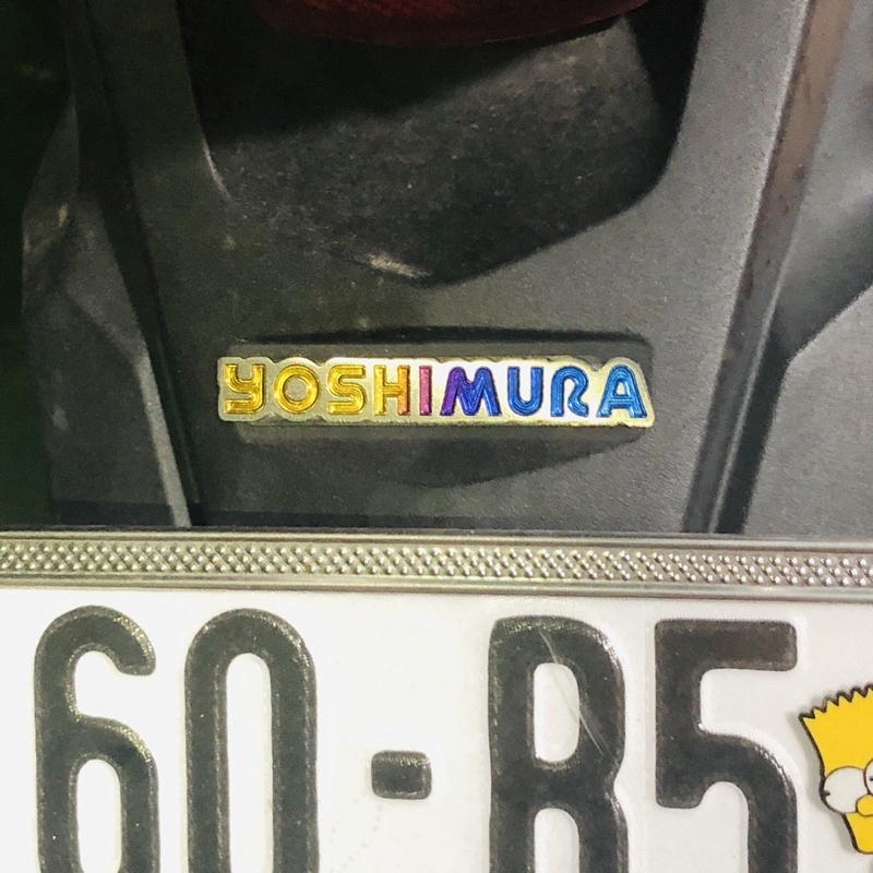 Tem Titan Logo chữ Yoshimura Có Kèm Theo Keo 3m