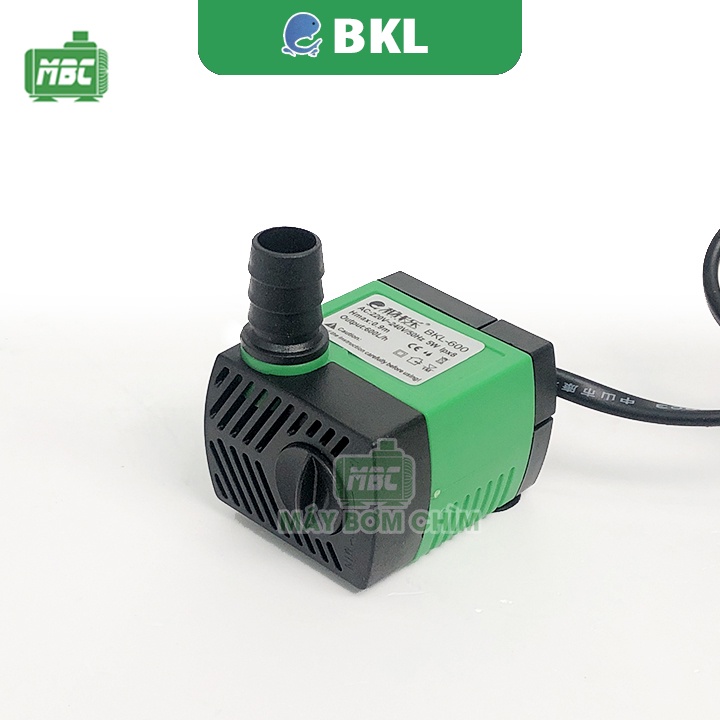 Máy bơm tiểu cảnh, bể cá loại tốt  BKL-600 -  5W - 600L/H - 0.9M | Máy bơm chìm