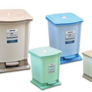 Thùng rác đạp Duy Tân