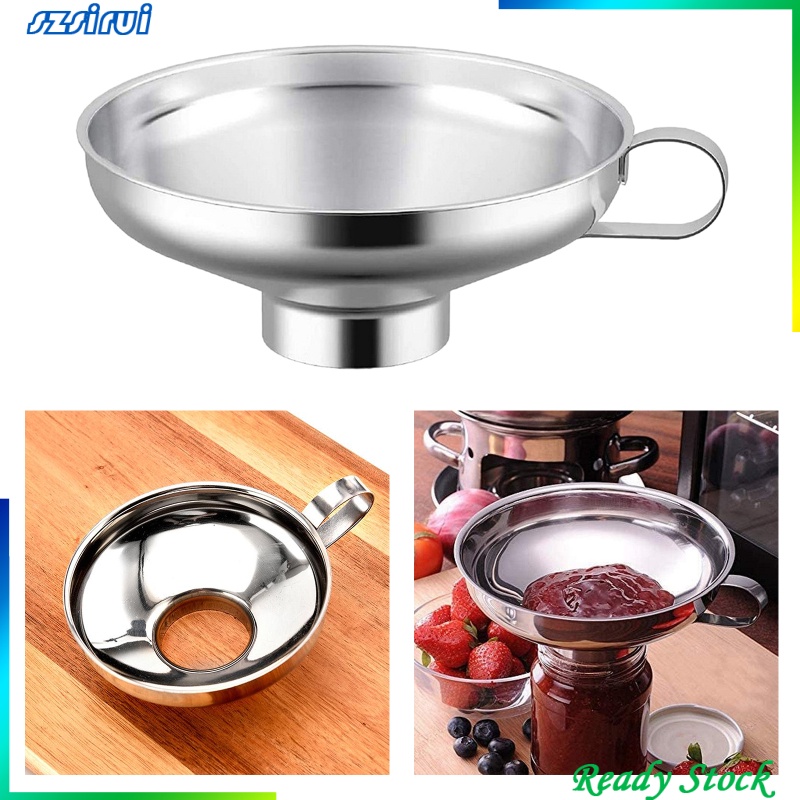 Phễu Miệng Rộng Bằng Thép Không Gỉ Cho Mason